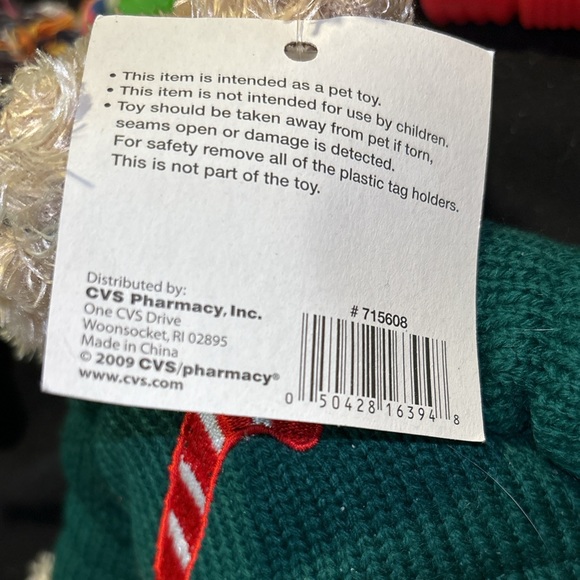 New 5 dog toys. For medium dog 3 rope 1 ready bear and 1 Hertz dura play toy - Picture 4 of 15